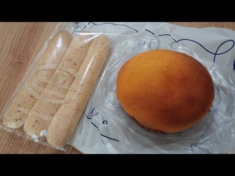 ASMR: Cheese Bread 치즈번, 모찌모찌치즈스틱 파리바게트 빵 먹방 블랙커피 얼음 Black Coffee, Ice Eating Sounds Mukbang