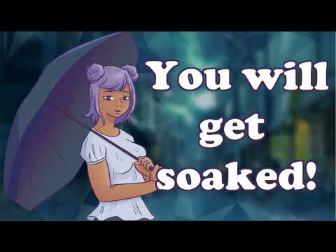 {Asmr} You get saved from the rain by a kind stranger [neko-listener] [caring] [comfort] 