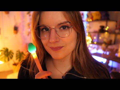 ASMR | Après une dure journée ❤ Instructions, stylo lumière, hand movement & affirmations positives