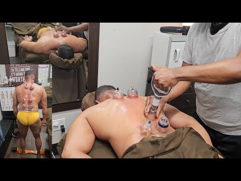Cupping a bodybuilder while he deadlifts (No Music)