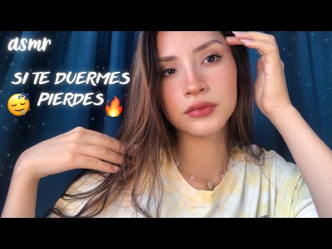 ASMR RETO SI TE DUERMES PIERDES 😴