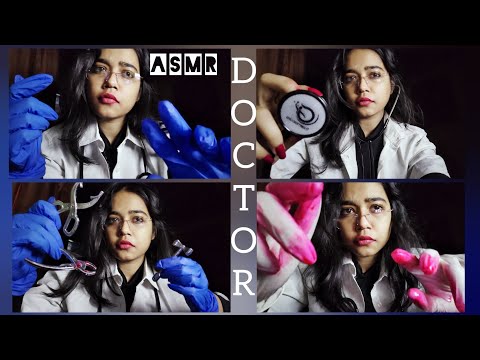 ASMR HINDI👩🏾‍🔬|DOCTOR ROLEPLAY🏥|BRAIN SURGERY-Removing Stress & Anxiety