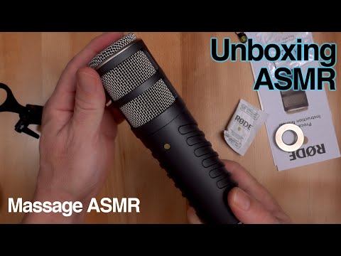 Unboxing ASMR - Rode Procaster Microphone