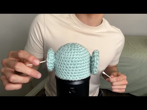 ASMR | Ear attention experiment (Ear massage and ear cleaning)