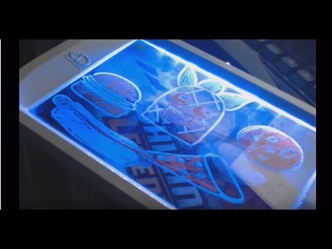 ASMR Neon LED Drawing Board