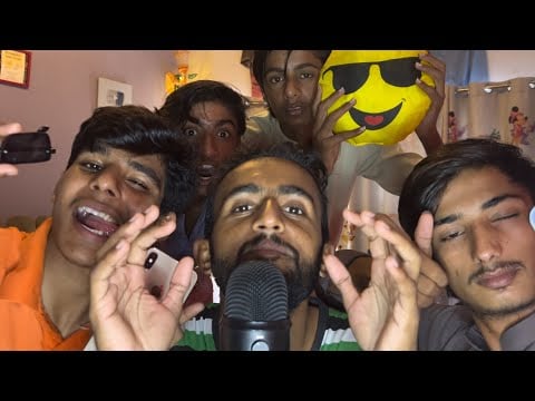 ASMR With My City Friends In Room 