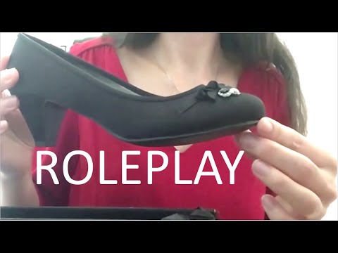 {ASMR ROLEPLAY} Vendeuse chaussures femmes