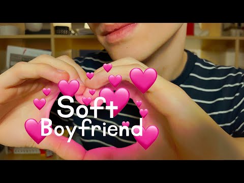 asmr your bf comforting you to sleep before a tough day 💕