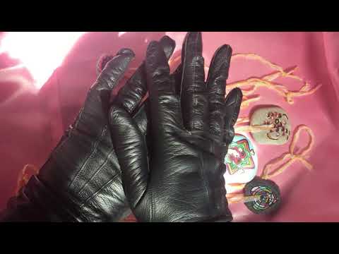 LEATHER GLOVES ❤️ WHISPER  IN DUTCH 🇳🇱  [[ASMR]]