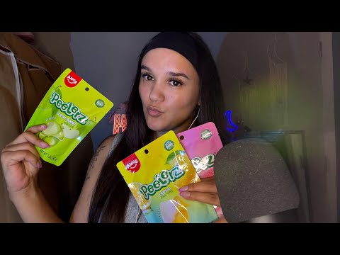 ASMR EATING PEELERZ 🍏🍋💗