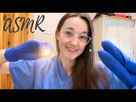 ASMR Facial Nerve Exam (Soft Spoken)