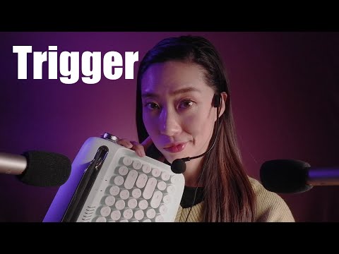 ENG) ASMR l Lazy Phone Receptionist (Mouth Sounds + Key Board) l 전화 안내원 위스퍼링 😴