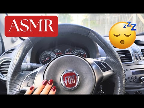ASMR NO CARRO | Tapping & Mouth Sounds para Relaxar e Dormir