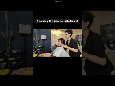 Hair Salon ASMR: Visual and Auditory Activation # Digital Setting Perm for Bouncy and Long-lasting