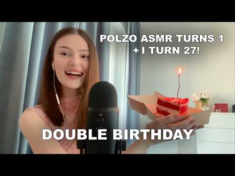 ASMR my birthday! and one year doing asmr!