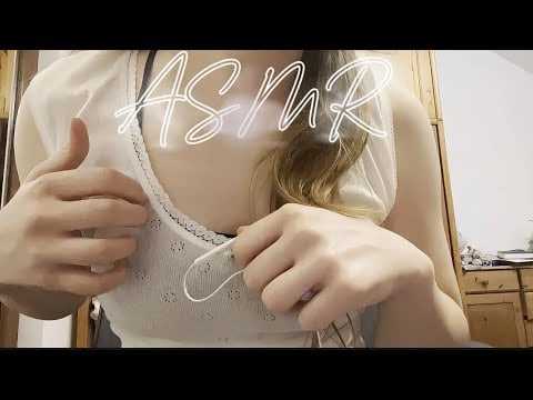 ASMR triggers for sleep / shirt scratching 