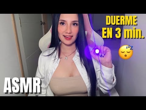 ASMR para DORMIR en 3 MINUTOS (sigue mis instrucciones) 😴