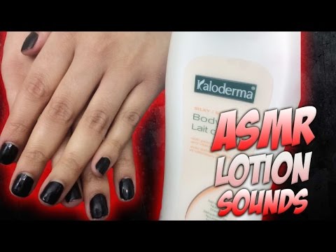 ASMR Sleep Lotion Sounds✋💤