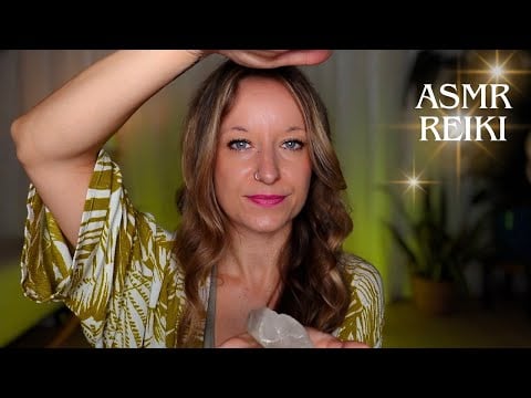 ASMR Reiki to Release Blocked Energy 💫 Crystal Healing & Reiki Symbol Shower 