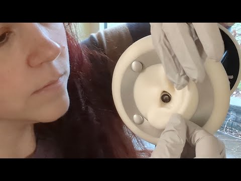 ASMR - Ear Cleaning and Palpating Roleplay - Soft Spoken, Gloves, Picking