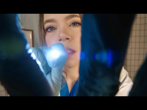 ASMR Hospital You’ve Lost Sensation in Your Face | Cranial Nerve Exam, Skin & Scalp