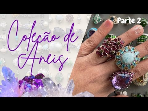 ASMR Coleção de Aneis Parte 2 #vozsuave #aneis 