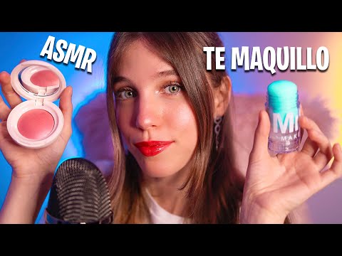 ASMR TE MAQUILLO PARA QUE TE DUERMAS 💄✨ (ROLEPLAY EN ESPAÑOL)