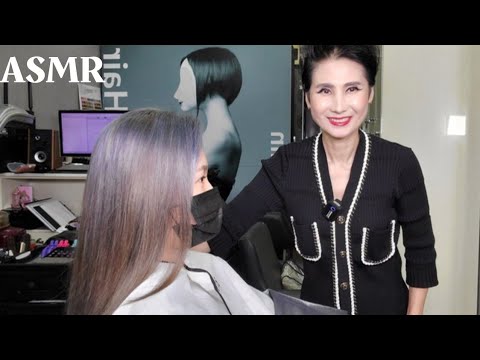 Korean Hair Salon Experience: Ultimate ASMR for Deep Relaxation (Long Video)