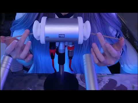 Cleaning Your Ears with Feathers Silk Threads & Deep Mic Sounds for Ultimate Relaxation (No Talking)