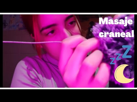 Asmr - Masaje craneal + susurros y besos