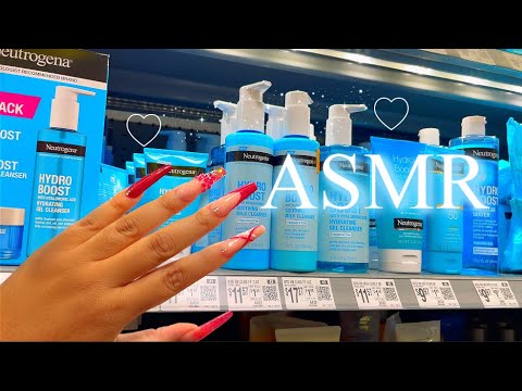 ASMR IN WALMART 💗✨| FAST TAPPING, SCRATCHING & ORGANIZATION ♡...etc (SO TINGLY!!🤤)