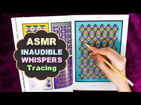 ASMR - Inaudible Whispers - Soft Pattern Tracing (Super Tingly)