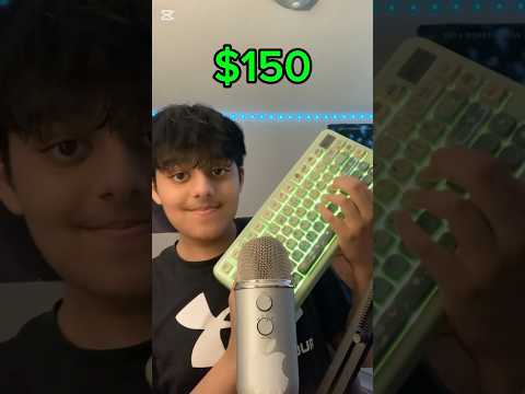 ASMR But The Triggers Get More Expensive #asmr #keyboard #triggersforsleep