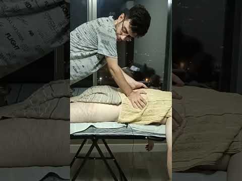 THE MOST RELAXING FULL BODY MASSAGE TECHNIQUES #satisfying #relaxing #asmr #shorts