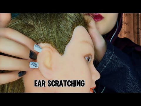 ASMR Ear and Scalp Massage 👂🏻 (use headphones) Tapping & Scratching Around - no talking 