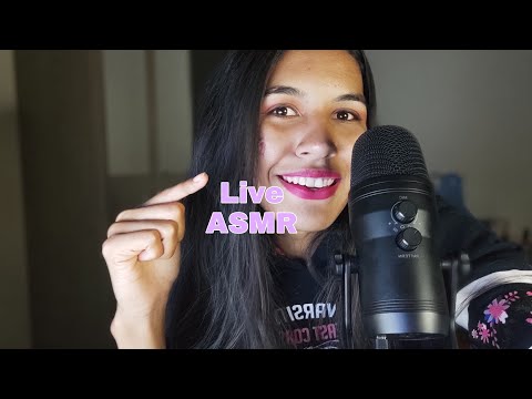 ASMR AO VIVO DURMA AQUI!!!! #asmrgatilhos #RUMO11K
