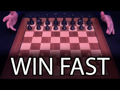 Win Fast In Chess With This Tricky Opening (Scotch Gambit) ASMR