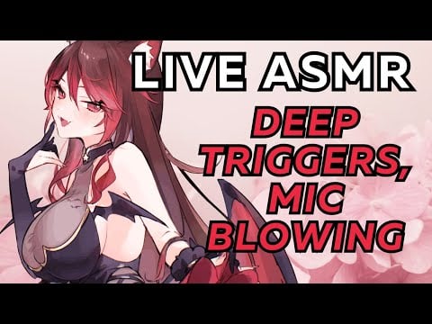 【3DIO ASMR】🌸 cutest kitten gf kisses you! ♡ deep triggers, mic blowing, heartbeats