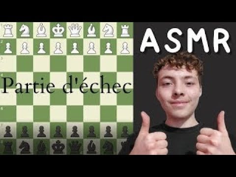 ASMR FR:♟️On joue aux échecs♟️(problèmes+blitz)