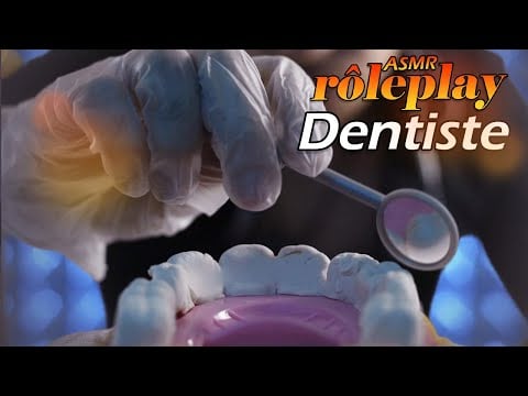 ASMR Roleplay Dentiste :  je nettoie tes propres dents Intense