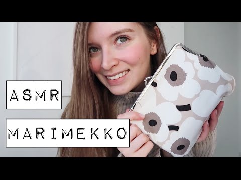 ASMR SUOMI - MARIMEKKO TRIGGERS - Finnish design 🇫🇮