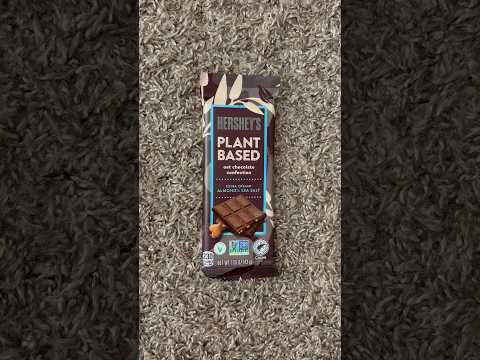 ASMR Tapping On Hershey's Plant Based Chocolate | (No Talking) #ASMR #Shorts