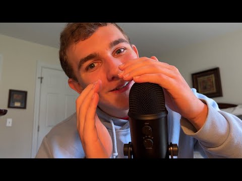 My first time doing ASMR fast high sensitivity mouth sounds