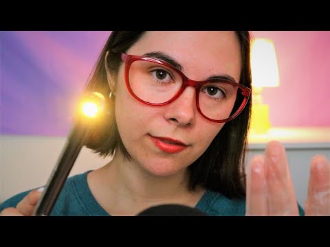 ASMR Annual Cranial Nerve Exam 👩‍⚕️🩺