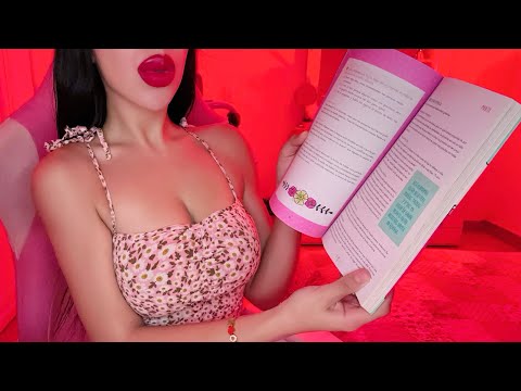 ASMR 🍃LECTURA SUSURRADA SÚPER LENTO Y BAJITO✨