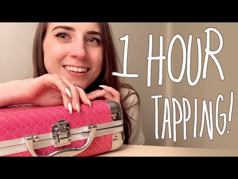 ASMR 1H of Gentle Tapping 💕 (with scratching + hand movements)