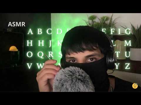 ASMR Abecedario del Sueño 😴 (Duérmete Rápido)