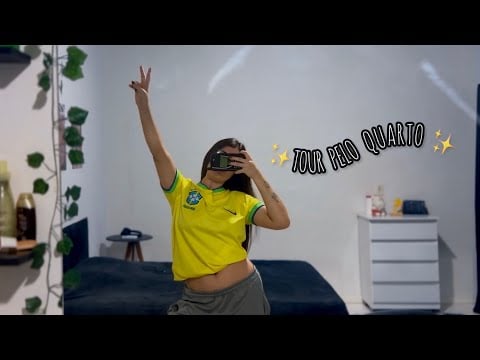 ASMR TOUR PELO MEU QUARTO ✨💅