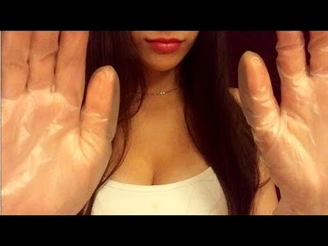 ♥ASMR Inaudible Whisper Kiss Gloves Ear to Ear/Hand Movement ♥ [RECOVERED VIDEO]