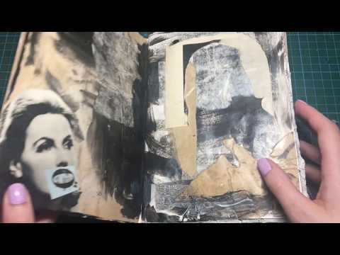 ASMR Art Journals Show and Tell